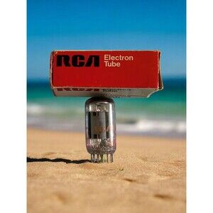 RCA 10T10 Vacuum Tube NOS Box Radio Amplifier 12 Pins Electronics Clear